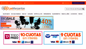 What Lasmargaritas.com.ar website looked like in 2018 (6 years ago)