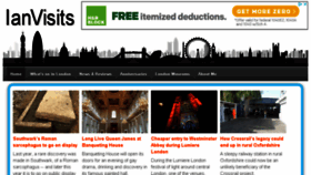 What Londonisfree.com website looked like in 2018 (6 years ago)