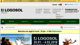What Logosol.de website looked like in 2018 (6 years ago)