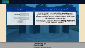 What Learn.uniswa.sz website looked like in 2018 (6 years ago)