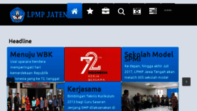 What Lpmpjateng.go.id website looked like in 2018 (6 years ago)