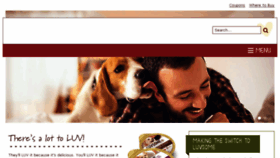 What Luvsomepet.com website looked like in 2018 (6 years ago)
