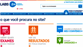 What Labsamais.com.br website looked like in 2018 (6 years ago)