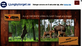 What Ljungbytorget.se website looked like in 2018 (6 years ago)