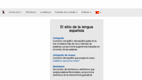 What Lenguaje.com website looked like in 2018 (6 years ago)