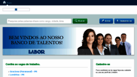 What Labor.selecty.com.br website looked like in 2018 (6 years ago)
