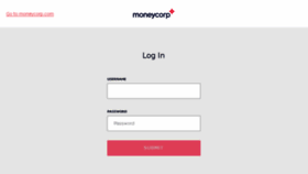 What Login.moneycorp.com website looked like in 2018 (6 years ago)
