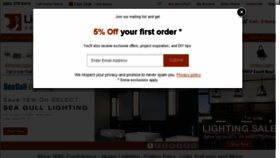 What Lightingdirect.com website looked like in 2018 (6 years ago)