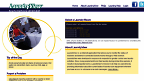 What Laundryview.com website looked like in 2018 (6 years ago)