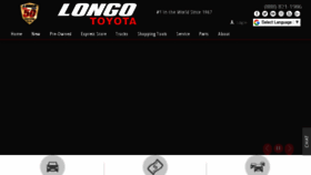 What Longotoyota.com website looked like in 2018 (6 years ago)
