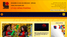 What Lyhocdongphuong.org.vn website looked like in 2018 (6 years ago)