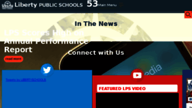 What Lps53.org website looked like in 2018 (6 years ago)