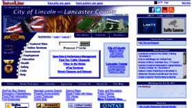 What Lincoln.ne.gov website looked like in 2018 (6 years ago)