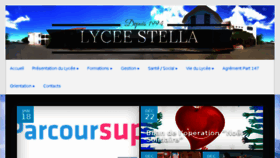 What Lycee-stella.ac-reunion.fr website looked like in 2018 (6 years ago)