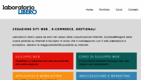 What Laboratoriolibero.com website looked like in 2018 (6 years ago)