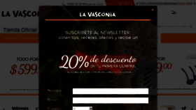 What Lavasconia.com website looked like in 2018 (6 years ago)