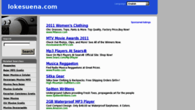 What Lokesuena.com website looked like in 2011 (12 years ago)