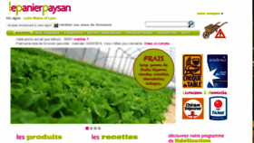 What Lepanierpaysan.fr website looked like in 2018 (6 years ago)