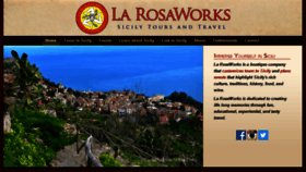What Larosaworks.com website looked like in 2018 (6 years ago)