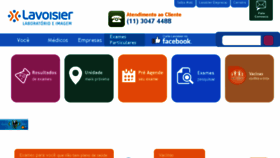 What Lavoisier.com.br website looked like in 2018 (6 years ago)