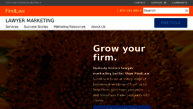 What Lawyermarketing.com website looked like in 2018 (6 years ago)