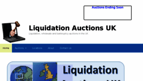 What Liquidationauctionsuk.co.uk website looked like in 2018 (6 years ago)