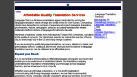 What Language-translation-service.net website looked like in 2018 (6 years ago)