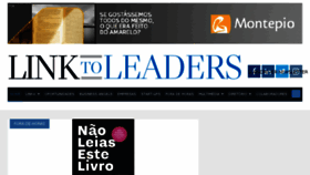 What Linktoleaders.com website looked like in 2018 (7 years ago)
