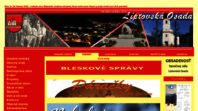 What Liptovskaosada.com website looked like in 2018 (6 years ago)