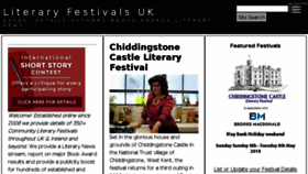 What Literaryfestivals.com.au website looked like in 2018 (6 years ago)
