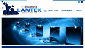 What Lantekcomputers.com website looked like in 2018 (6 years ago)