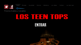 What Losteentops.com website looked like in 2018 (6 years ago)