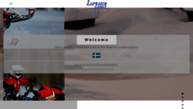 What Laplandlodge.se website looked like in 2018 (6 years ago)