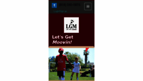 What Letsgetmoovin.com website looked like in 2018 (6 years ago)