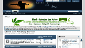 What Leben-mit-angst.de website looked like in 2018 (6 years ago)