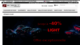 What Lakulaku.fr website looked like in 2018 (6 years ago)