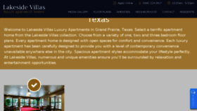 What Lakesidevillasapartmenthomes.com website looked like in 2018 (6 years ago)