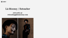 What Lizmooney.com website looked like in 2018 (7 years ago)