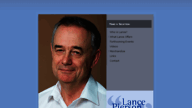 What Lancepierson.org website looked like in 2018 (6 years ago)
