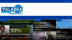 What Lapalabradelcaribe.com website looked like in 2018 (7 years ago)