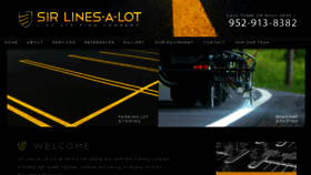 What Linesalot.com website looked like in 2018 (6 years ago)