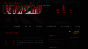 What Legendaryamps.com website looked like in 2018 (6 years ago)