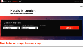 What Londonhotelsgb.com website looked like in 2018 (6 years ago)