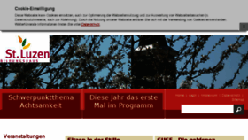 What Luzen.de website looked like in 2018 (6 years ago)
