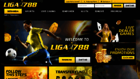 What Liga788.net website looked like in 2018 (6 years ago)