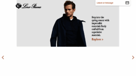 What Loropiana-outlet.it website looked like in 2018 (6 years ago)