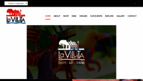 What Lavillitasanantonio.com website looked like in 2018 (6 years ago)