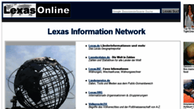 What Lexas.eu website looked like in 2018 (6 years ago)
