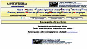 What Librosdeidiomas.com website looked like in 2018 (6 years ago)