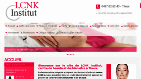 What Lcnk-institut.be website looked like in 2018 (7 years ago)